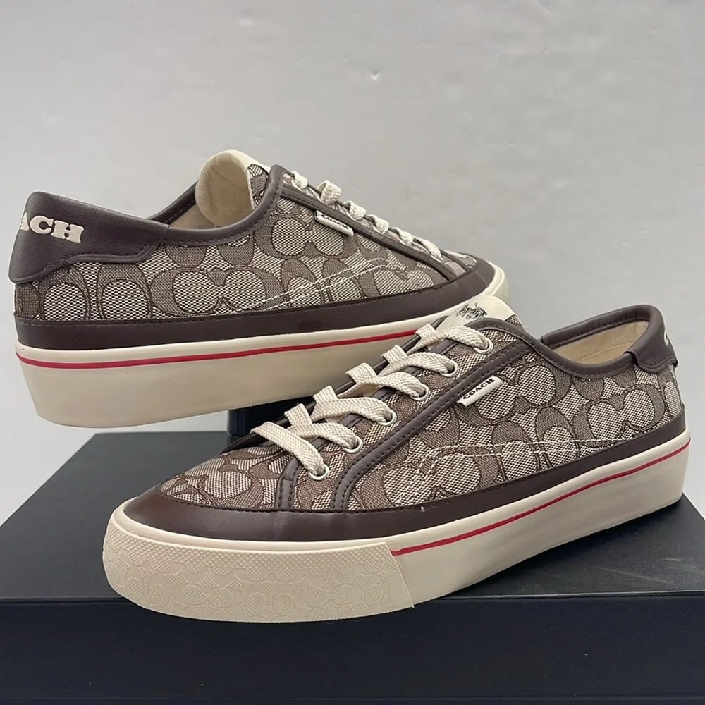 Coach Men's CITYSOLE PLATFORM Sneakers 
OAK/SADDLE
C5931 QGB 10011275JAX - Picture 9 of 16